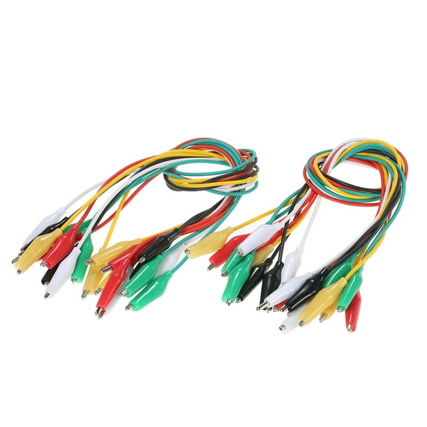 20PCS Alligator Clips Double-ended Alligator Test Clips Electrical Equipment